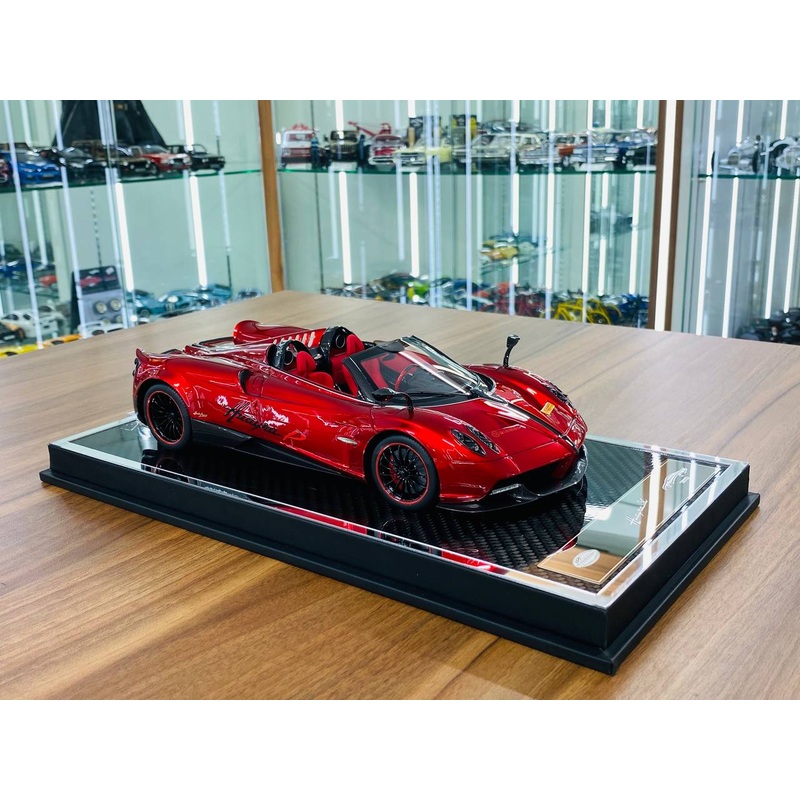 1/18 Resin Model - YY Model Pagani Huayra R BC in Red, Limited to 30 Pcs