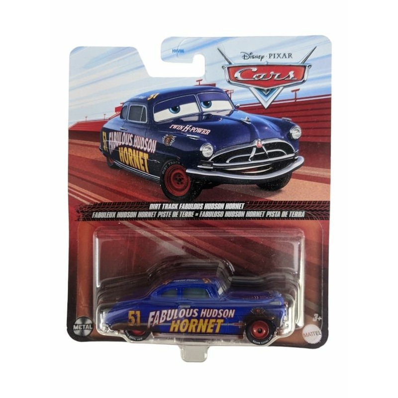 disney Pixar cars dirt track fabulous Hudson hornet