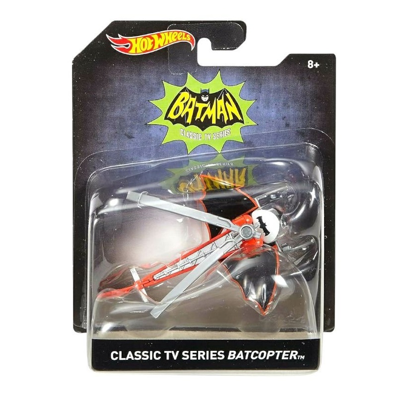 Exclusive Hotwheels Batman Classic TV Series Batcopter