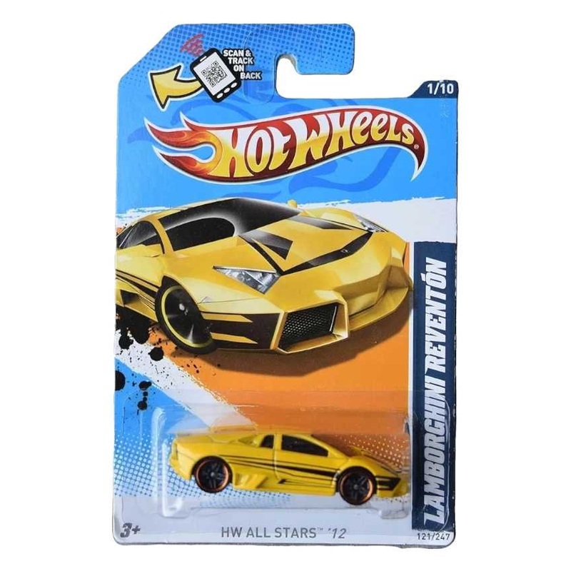 Exclusive Hotwheels HW ALL STARS 12 (card damaged car mint condition)