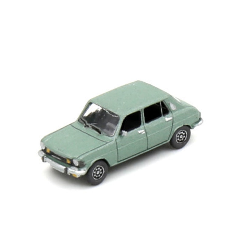 Finished model car Simca 1100 TI  Green metallic