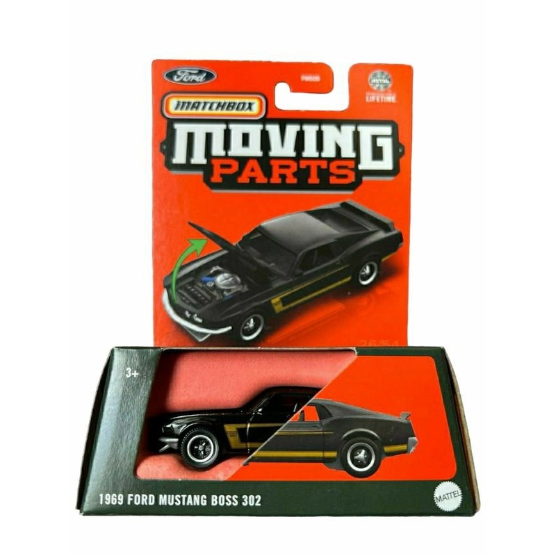 Matchbox Moving Parts 1969 Ford Mustang Boss 302