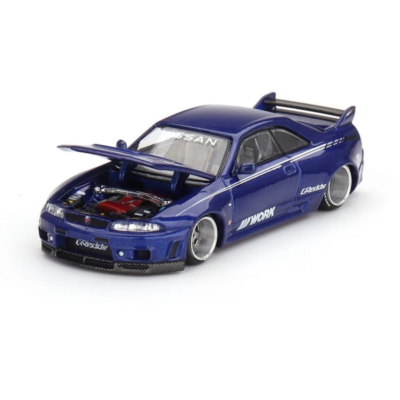 Mini GT x KaidoHouse 1/64 Nissan Skyline GT-R (R33) Kaido Works V2