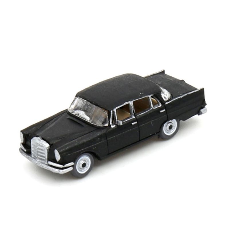 Ready-made model car Mercedes-Benz 220S  Black