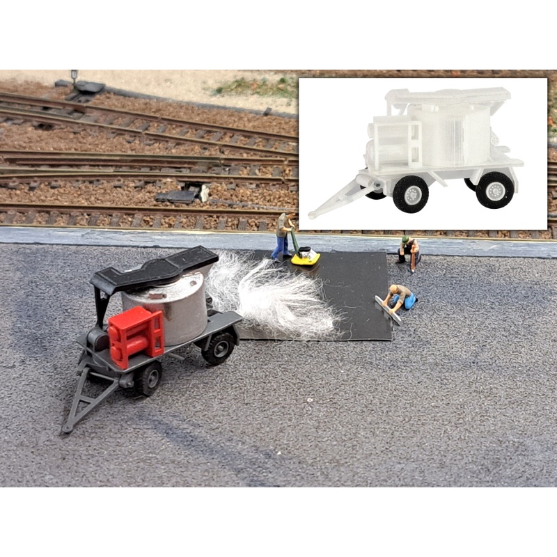Trailer asphalt cooker Ep.IV