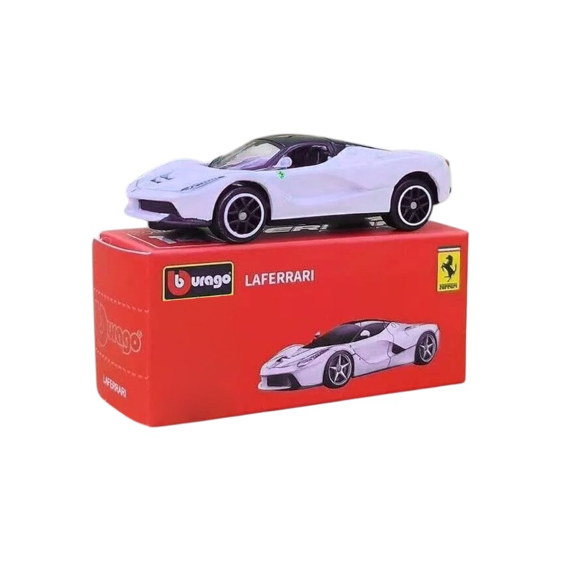 Bburago LaFerrari 1:64 Scale|White|Red