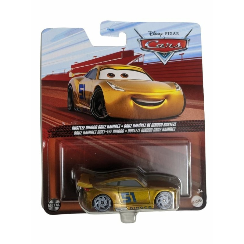 Disney Pixar cars rusteze dinogo cruz ramirez