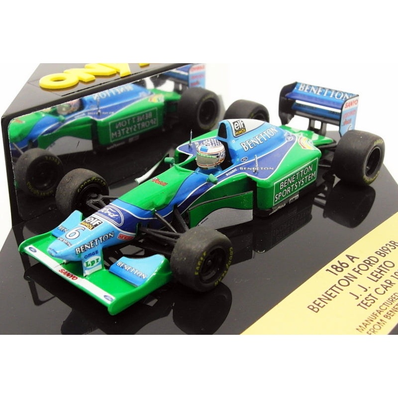 Onyx 1/43 Scale 186A - F1 Benetton Ford B193B Test Car 1994 - JJ.Lehto