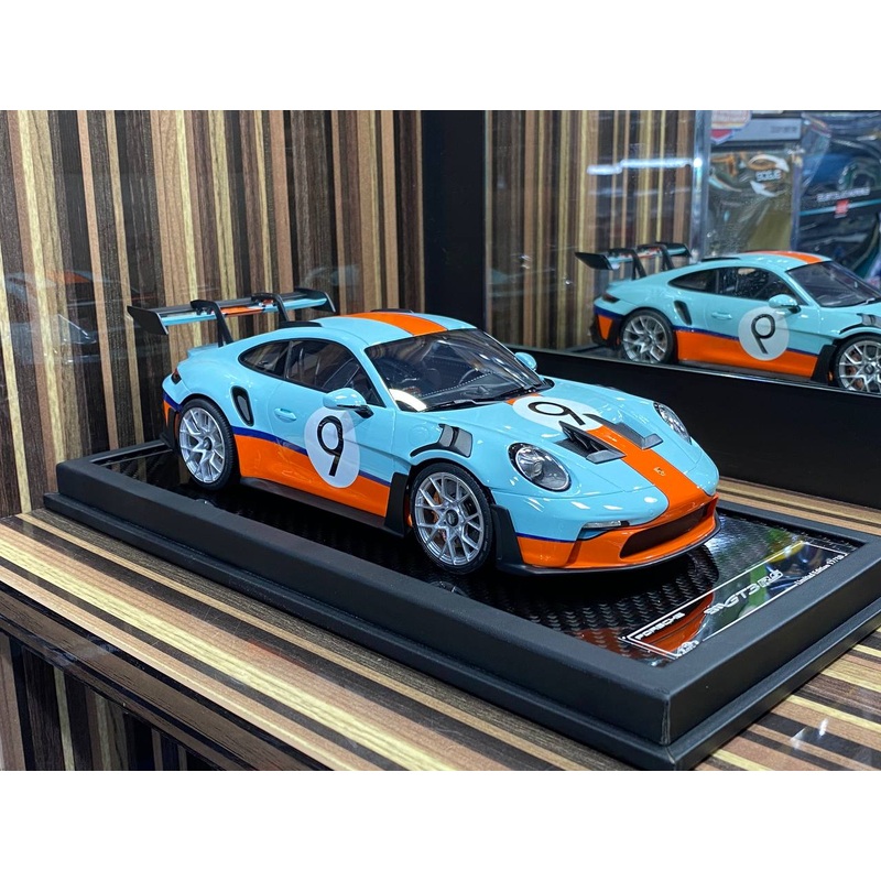 Porsche 911 GT3 RS Gulf Blue VIP Models