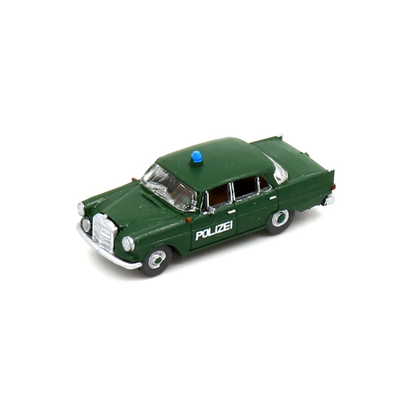 Ready-made model car Mercedes-Benz 190 Police  Green