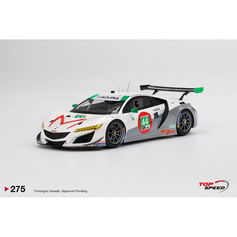 Topspeed 1:18 Acura NSX GT3 EVO #44 2021 IMSA Daytona 24 Hr.Magnus with Archangel