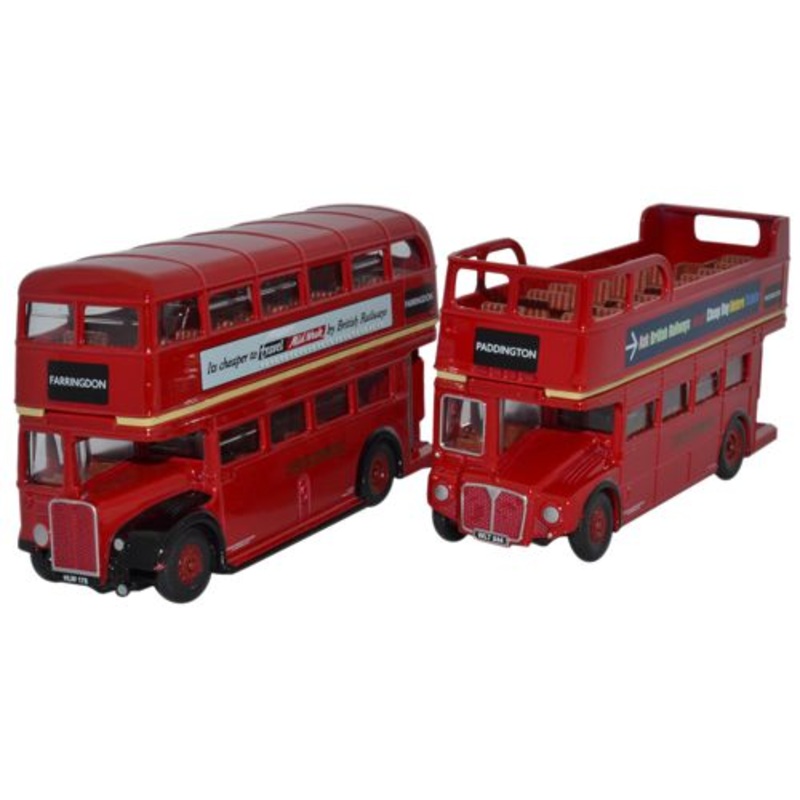 Twin Bus Set RT_RM - 1:76 Scale