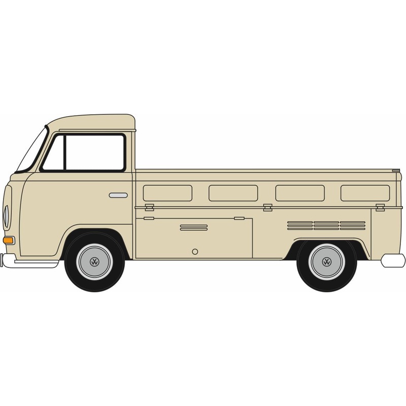 VW T2 Bay Window Pick Up Dakota Beige 1:76