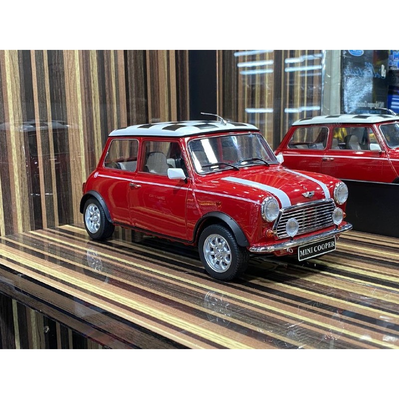 1/12 Diecast Mini Cooper Classic Kilo Works Red Model car