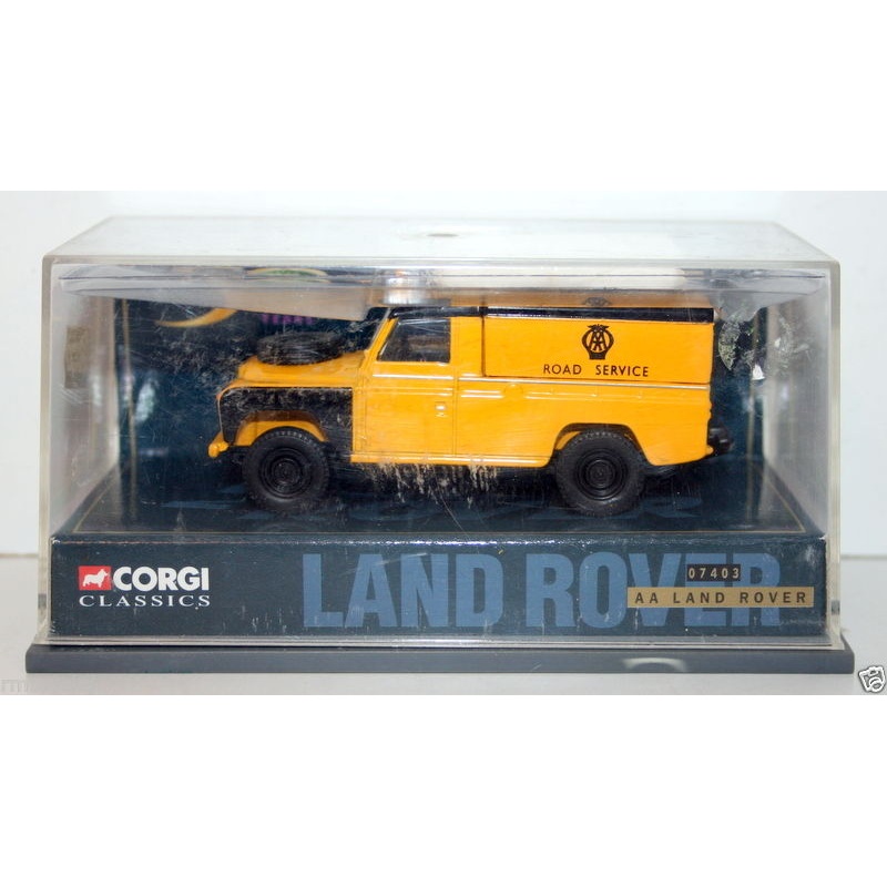 CORGI 1/43 - 07403 AA LAND ROVER - AA ROAD SERVICE