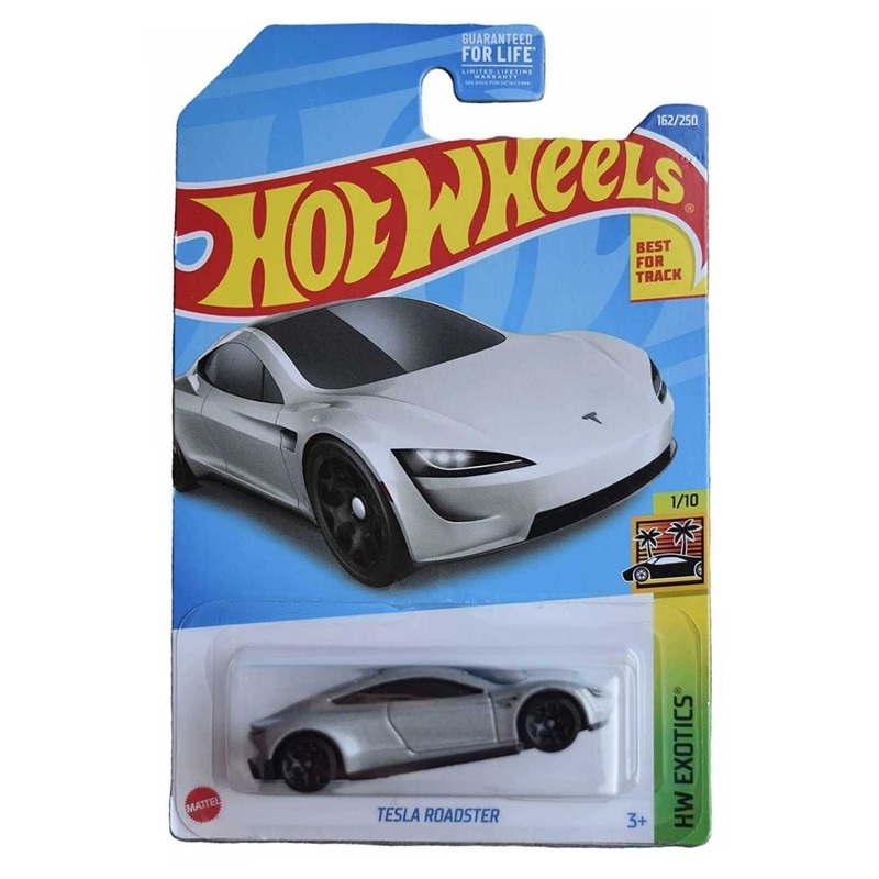 EXCLUSIVE Hotwheels Tesla Roadster