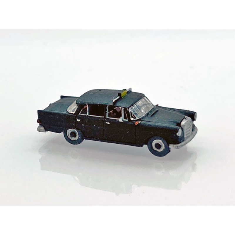 Finished model Mercedes-Benz 190D Taxi - Black