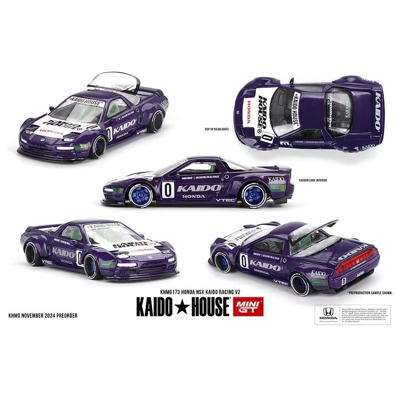 Mini GT x KaidoHouse 1/64 Honda NSX Kaido Racing V2