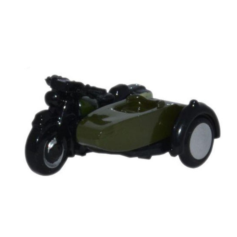 Motorbike And Sidecar 34th Armoured Brigade