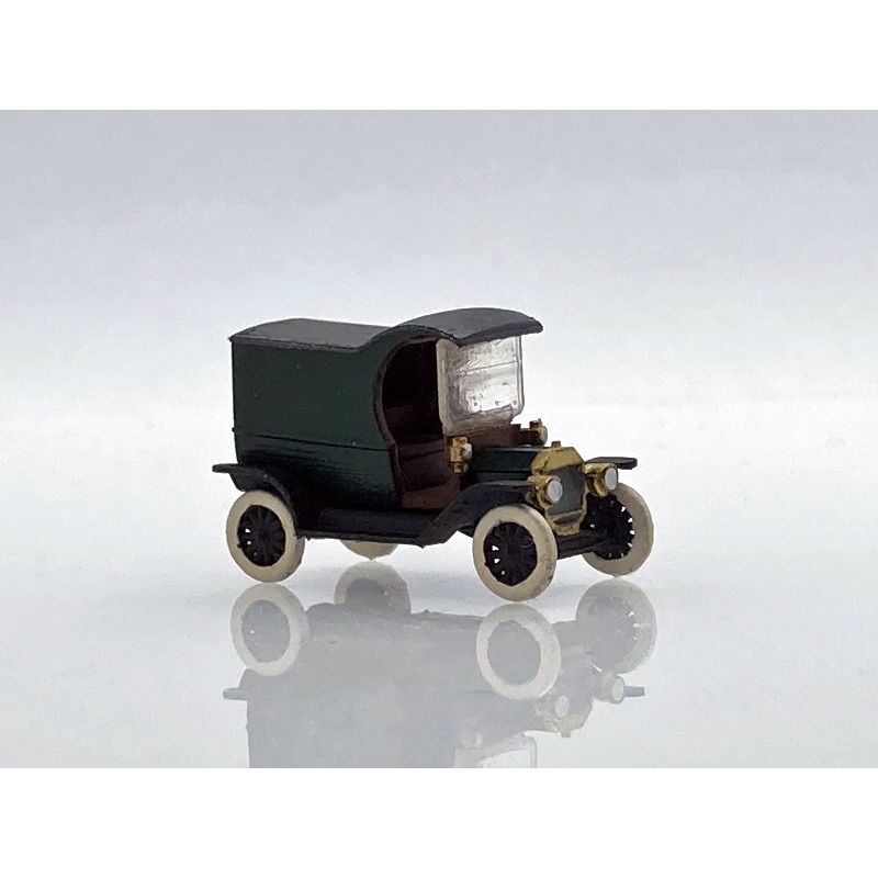 Ready-made Ford Model-T delivery van green