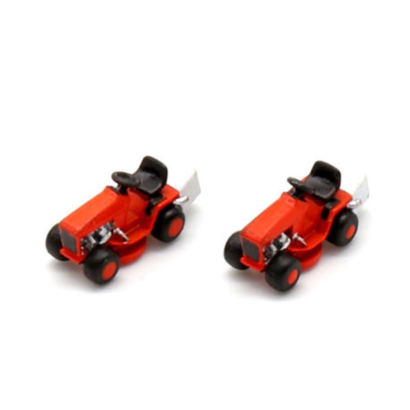 Ready-made ride-on lawn mower set of 2