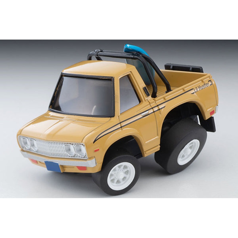 Tomica Limited Vintage 1/64 QS-03b Datsun Truck Beige with a Surfboard