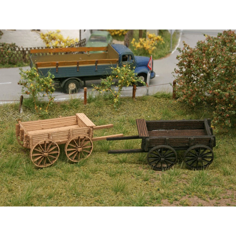 two-axle low-side cart 2x 