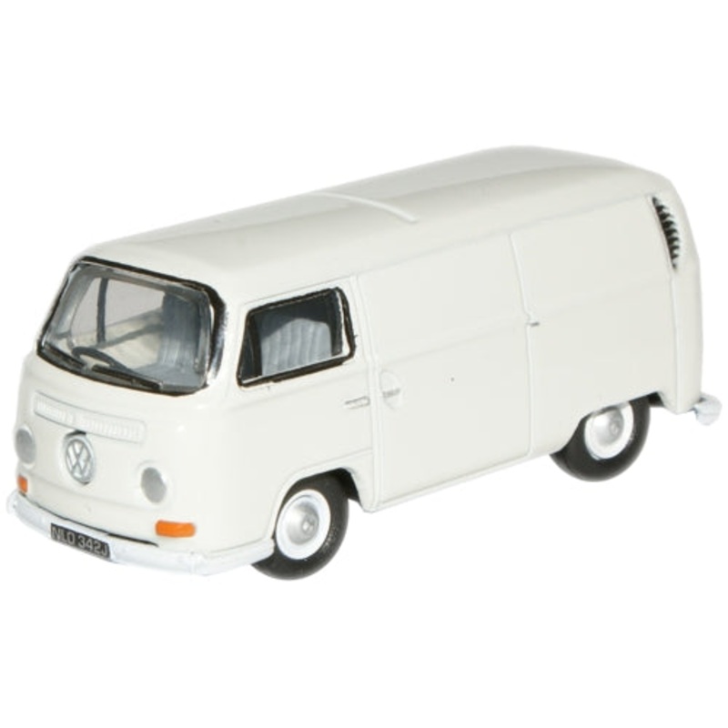 VW Van Pastel White - 1:76 Scale