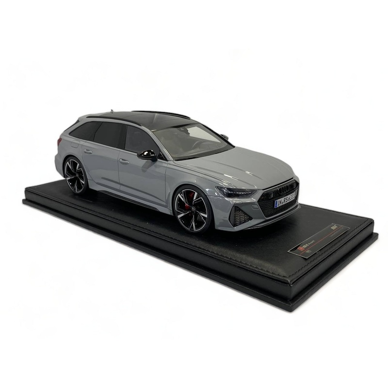 1/18 Diecast Motor Helix Audi RS 7 AVANT GREY Scale Model Car