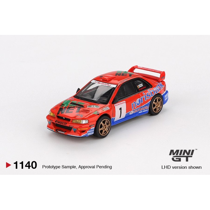 [ETA:  Apr 2026 ] Mini GT 1/64 Subaru Impreza WRC97 #1 1999 DRM Champion