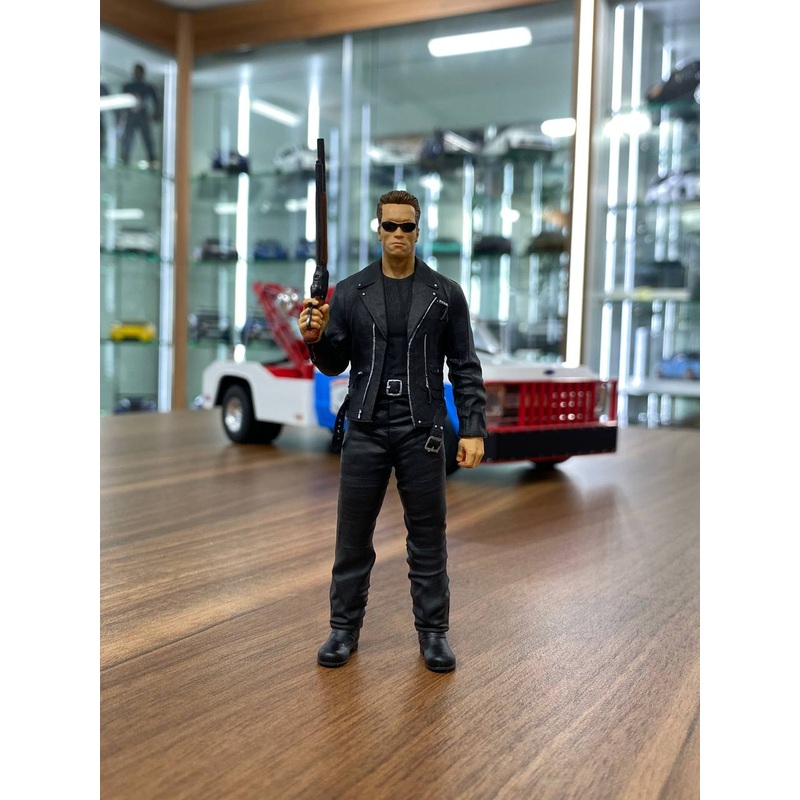 Figure Arnold Schwarzenegew Terminator 2 by SF 1/18 (1of500)