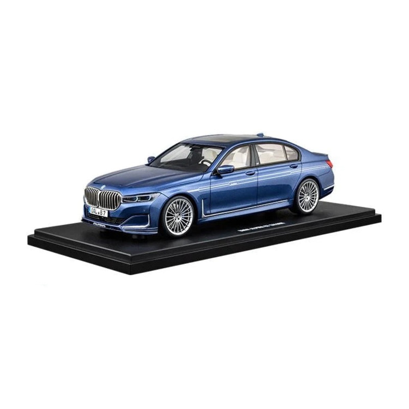 GT Spirit 2022 Alpina Bi-Turbo B7 LCI (G12) Sedan 7 Series Blue Metallic 1:18 DEALER EDITION