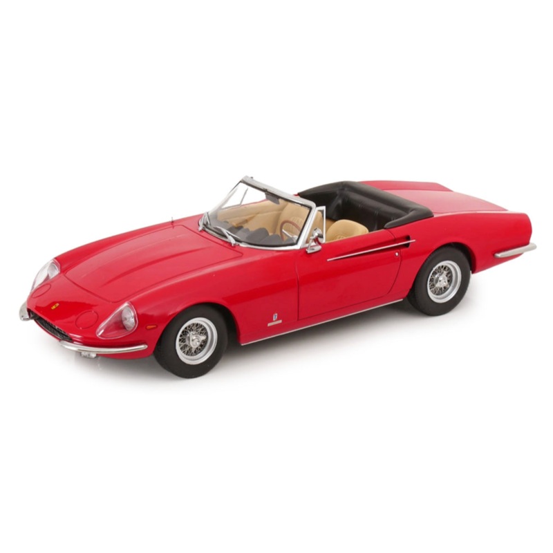 KK Scale 1966 Ferrari 365 California Spyder Red 1:18