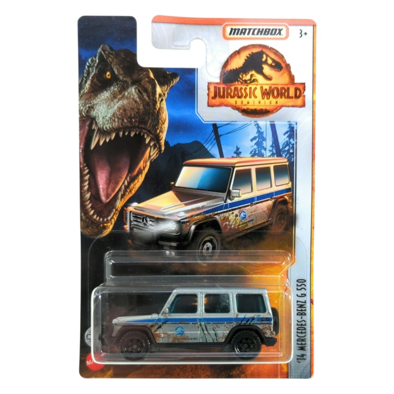 Matchbox Pre-Owned Jurassic World Dominion 14 Mercedes-Benz G 550  Mainline 1:64 Scale