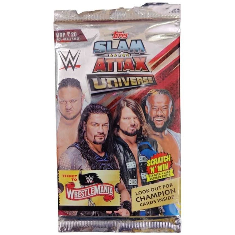 Topps slam attack universe