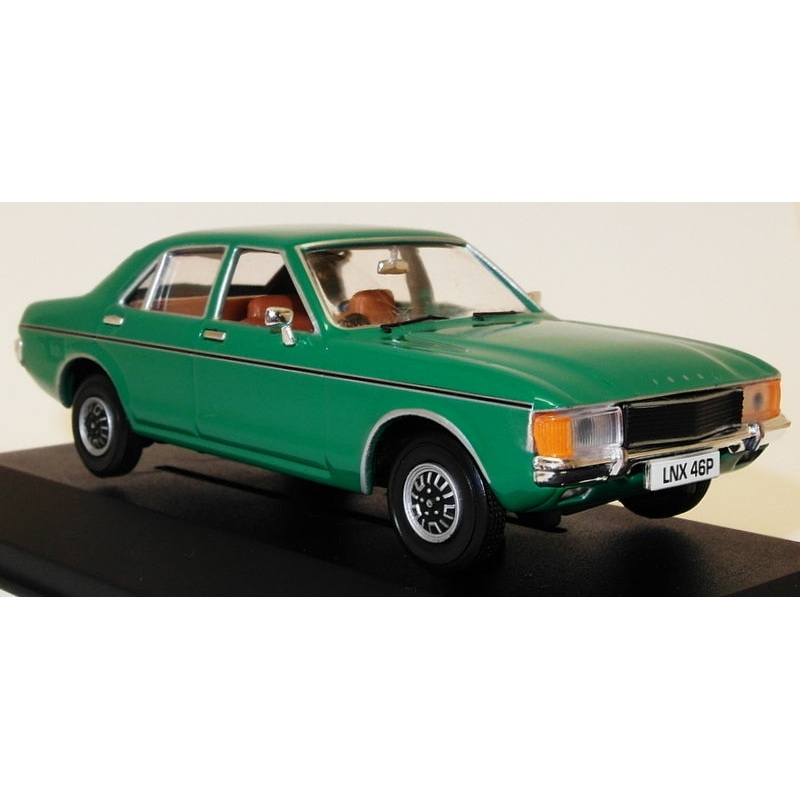 Vanguards 1/43 Scale Model Car VA05210 - Ford Granada 2.5 V6 L - Modena Green