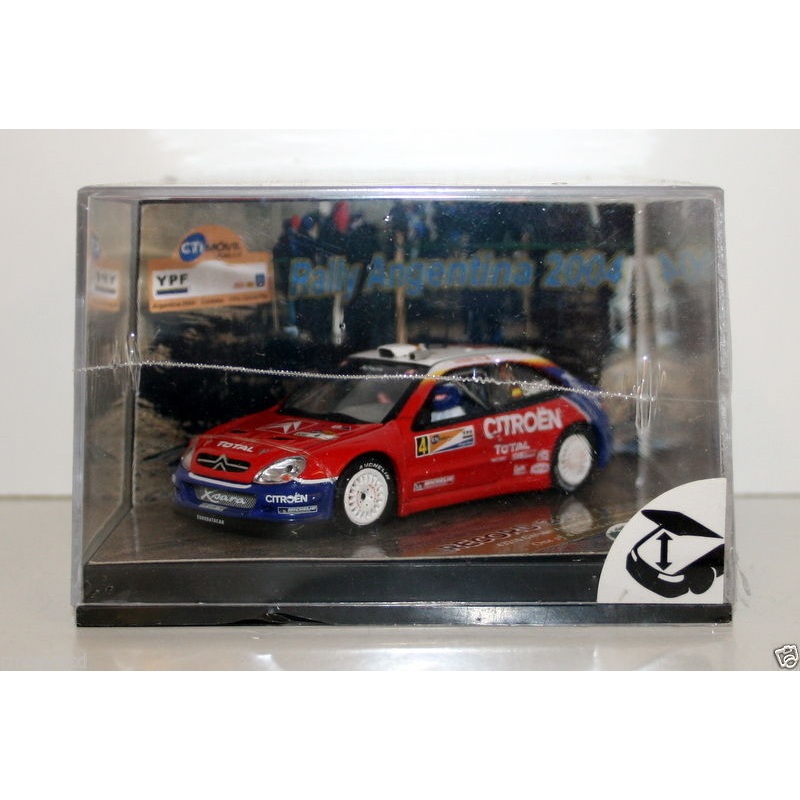 VITESSE 1/43 - 43210 CITROEN XSARA WRC RALLY ARGENTINA 2004 SAINZ MARTI
