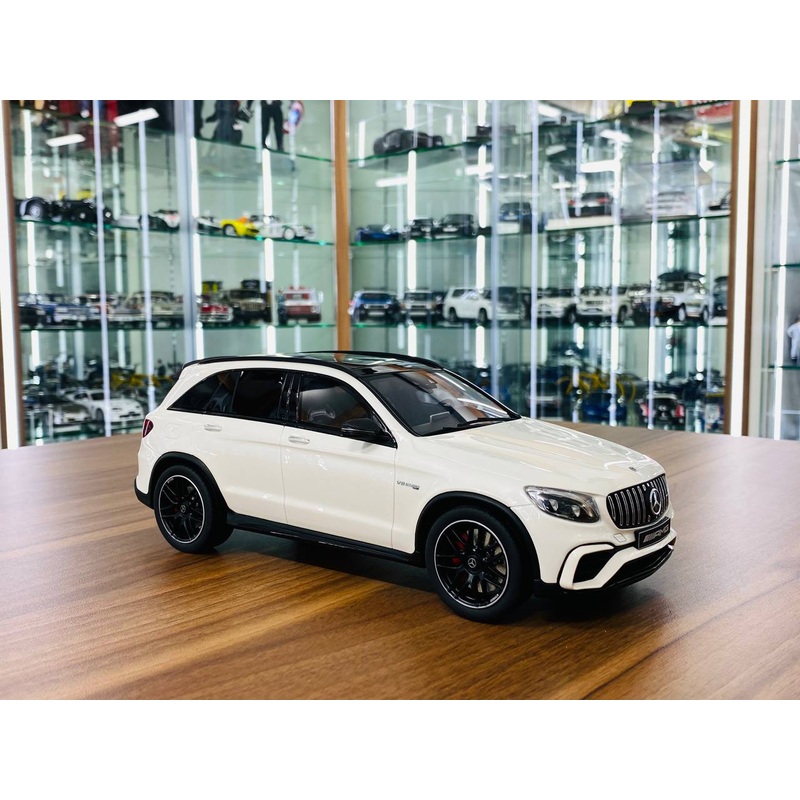 1/18 Resin GT Spirit Mercedes-Benz GLC 63s in White - Limited Edition