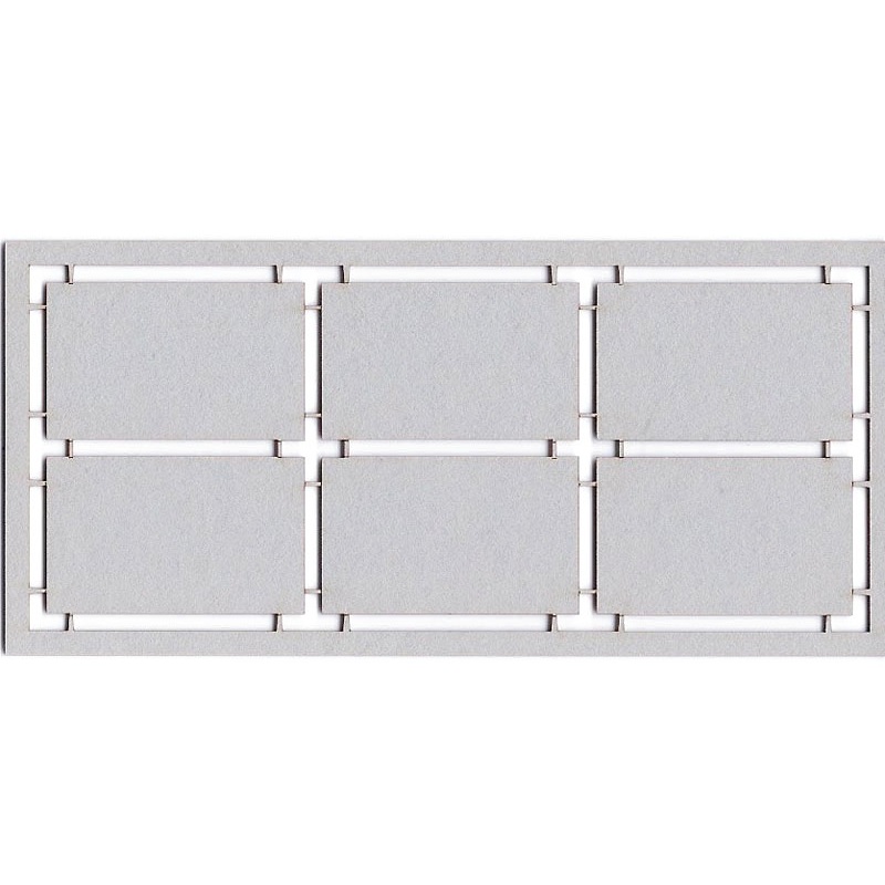 barracks: concrete plate 6pcs