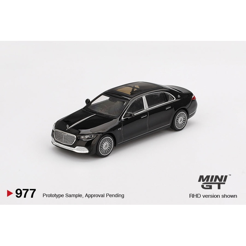 [ETA:  Oct 2025 ] Mini GT 1/64 Mercedes-Maybach S 680 Black