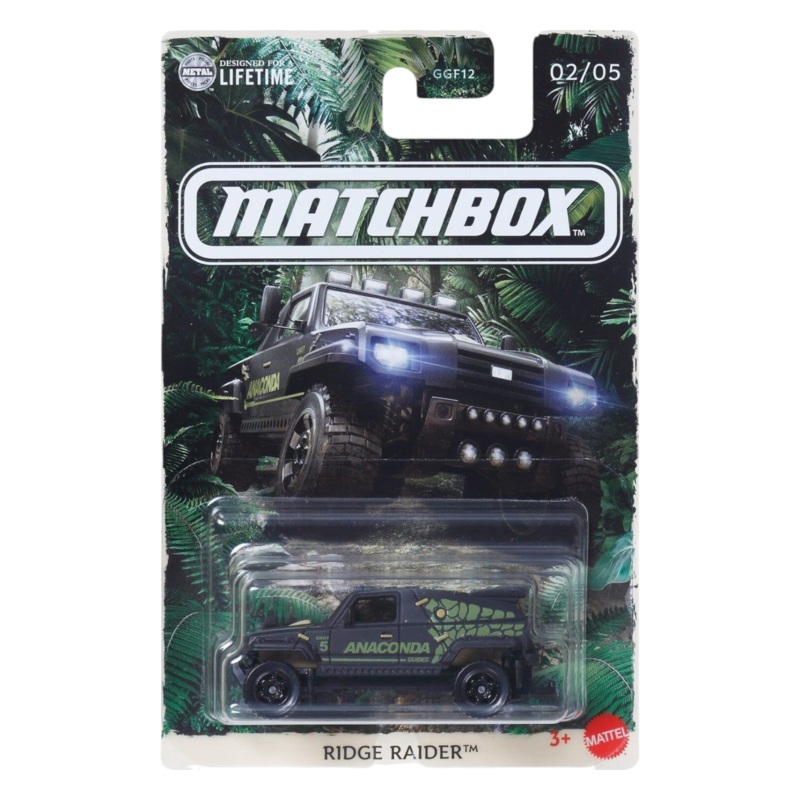 Matchbox Ridge Raider Imported Mainline Card Art 1:64 Scale