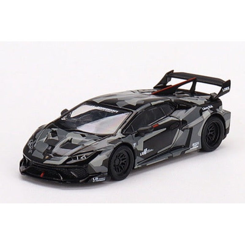 Mini GT 1/64  LBWORKS Lamborghini Huracn GT Digital Camouflage ***in clamshell blisters***
