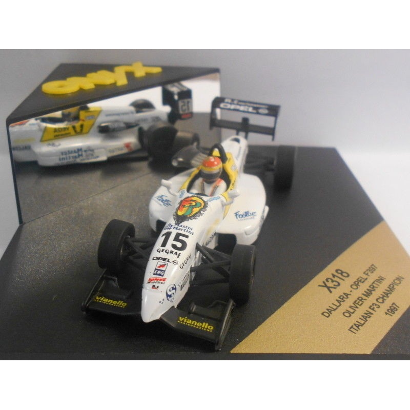 Onyx 1/43 Scale - X318 DALLARA-OPEL F397 OLIVER MARTINI ITALIAN F3 CHAMPION 1997
