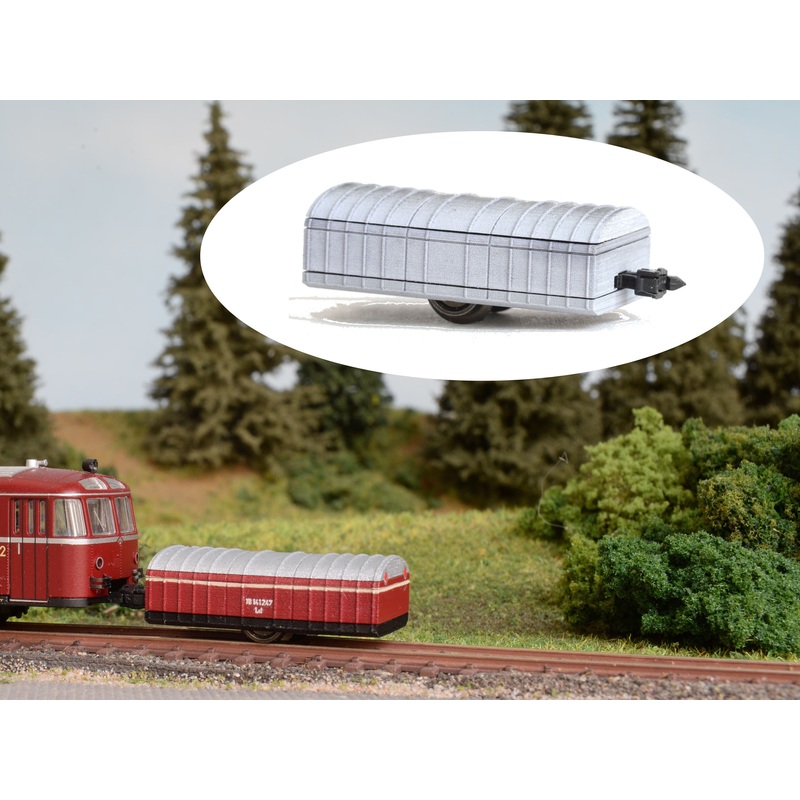 Trailer for VT 95 rail bus