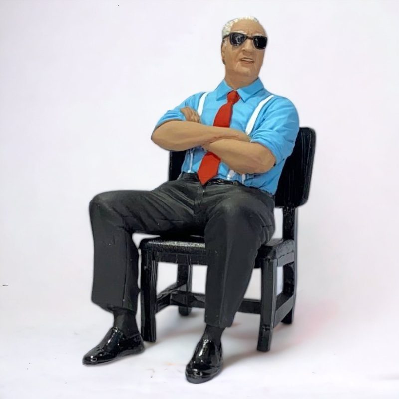1/18 Enzo Ferrari Figure Action Figure by SF