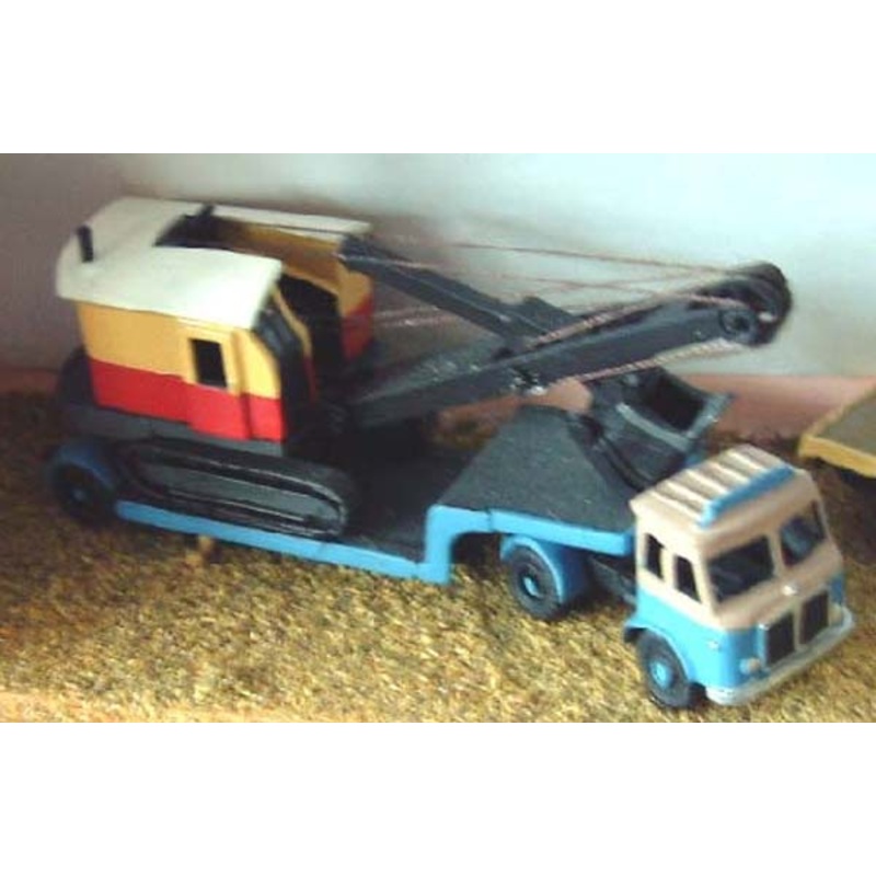 AEC Mercury Tractor & low loader 50's