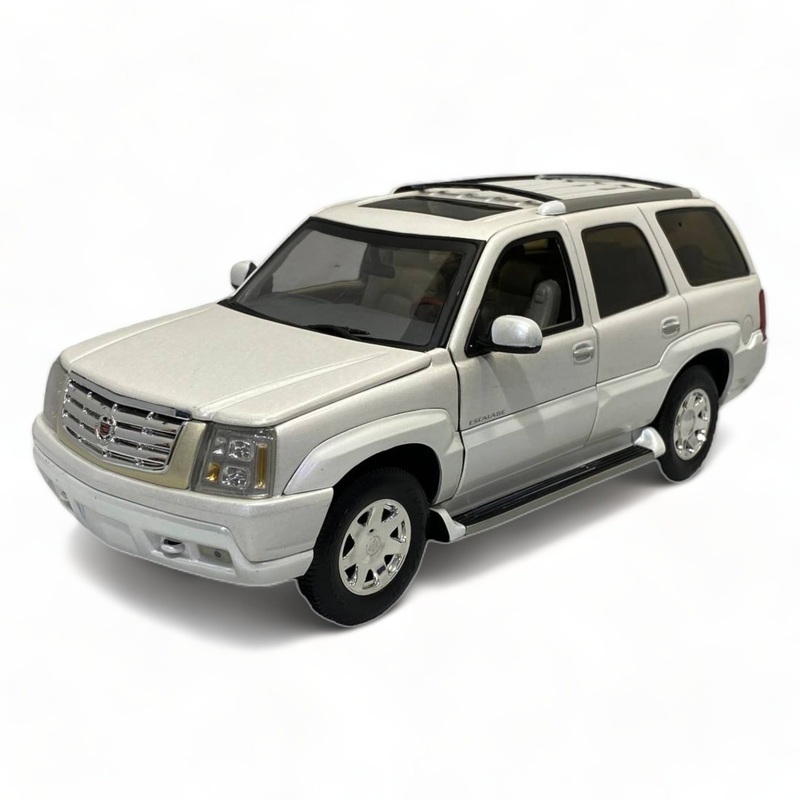 Anso Cadillac Escalade - 1/18 Full Opening Diecast, Elegant White