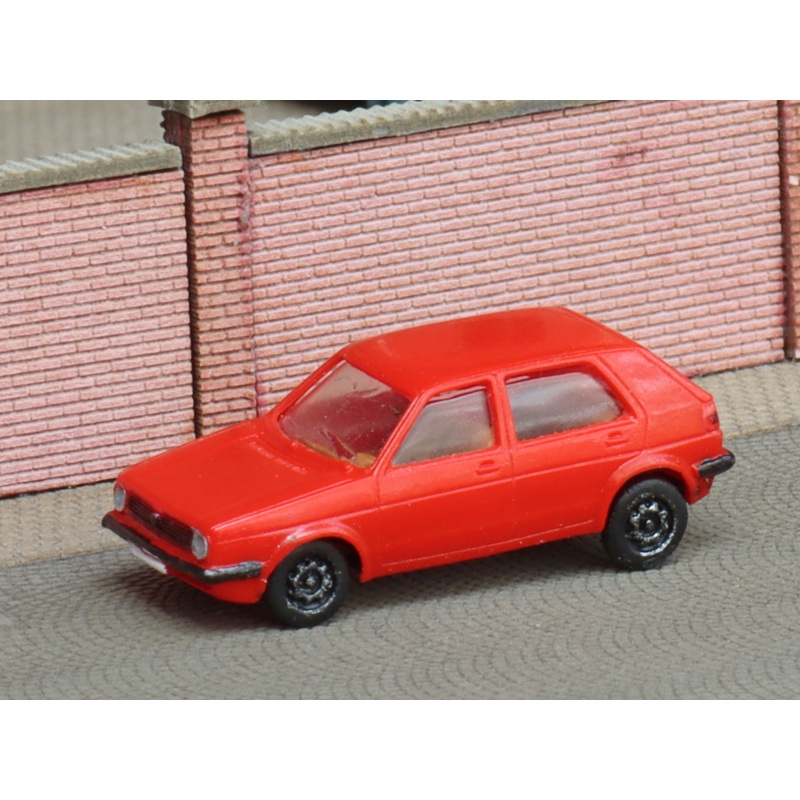 car VW Golf 2 red