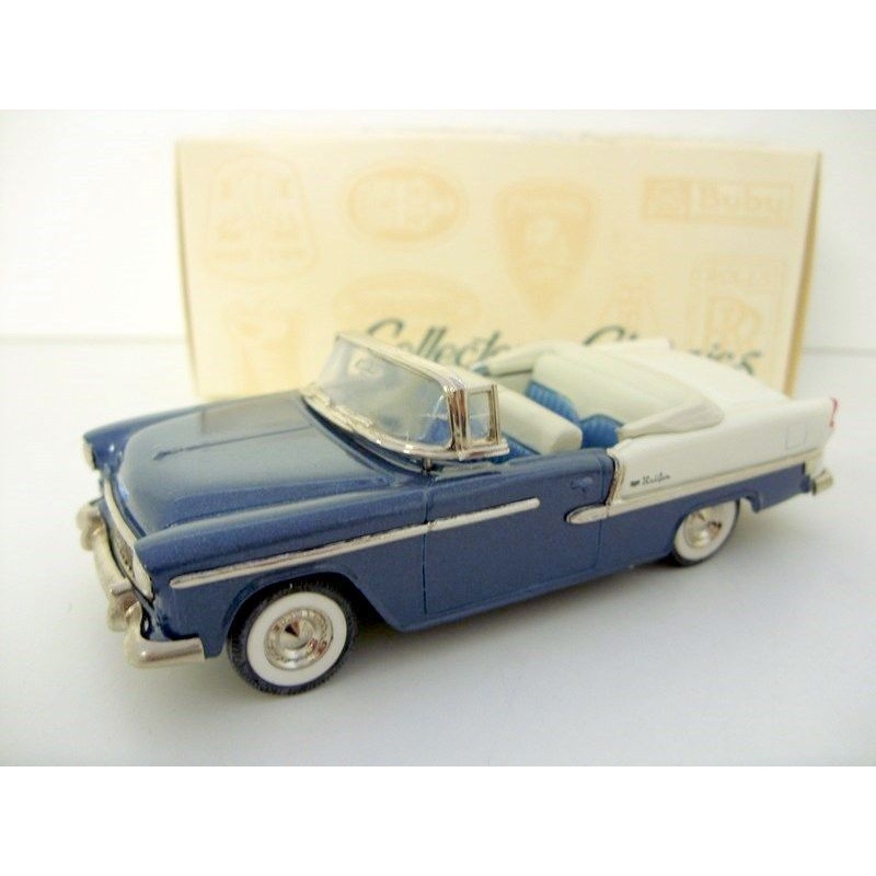 COLLECTORS CLASSICS 1/43 CC18613 CHEVROLET 1955 BLUE