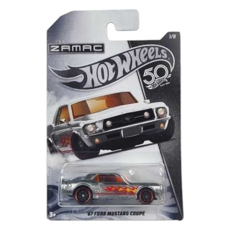 Exclusive Hotwheels zamac '67 Ford Mustang Coupe
